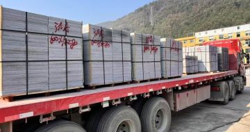 湖北 芝麻灰地铺石出货日常