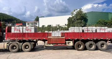 湖北 芝麻灰花岗岩地铺石出货日常