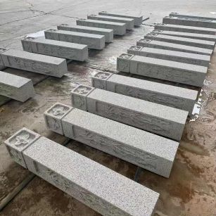 湖北 白麻方柱雕花防水