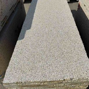 湖北 黄金麻花岗岩荔枝面毛板，半成品