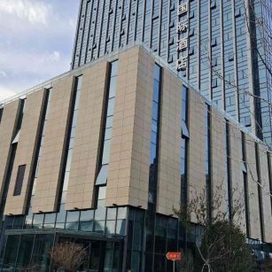 湖北 黄金麻花岗岩外墙干挂