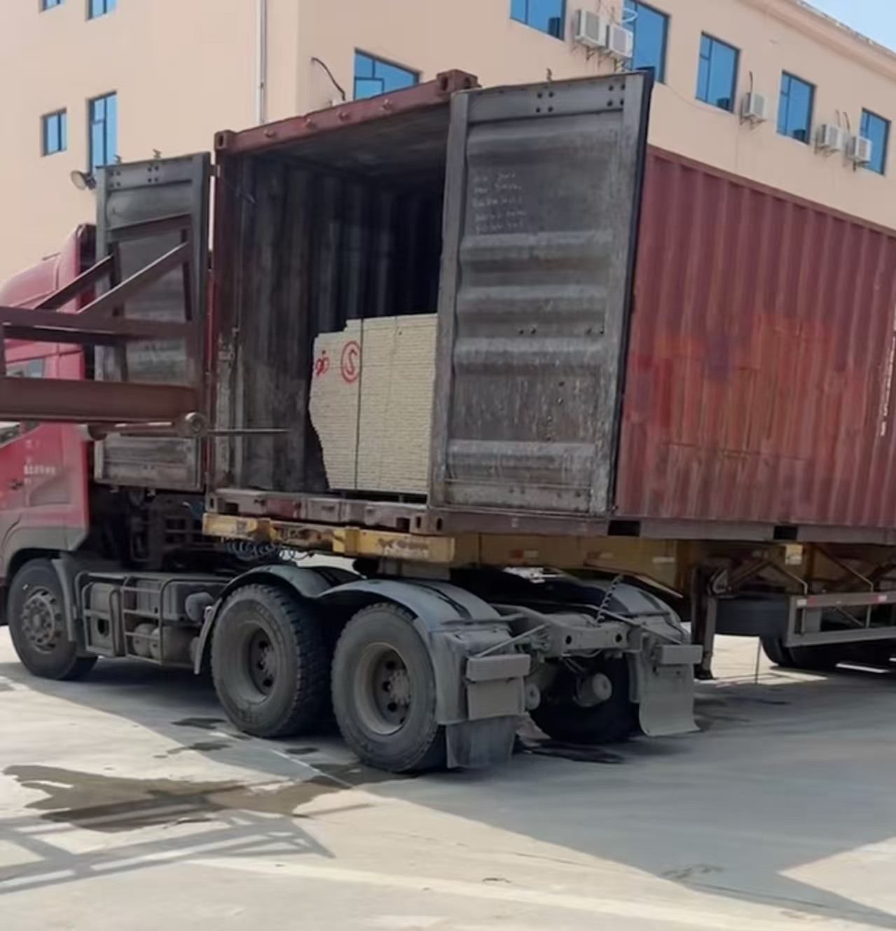 湖北 黄金麻荔枝面毛板