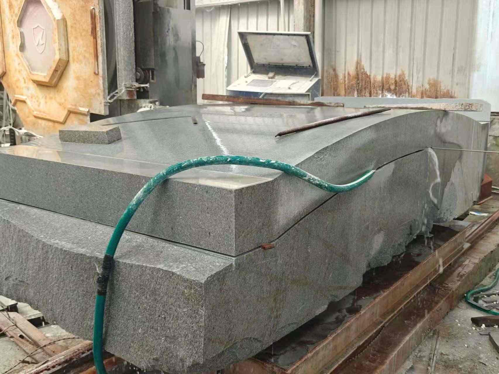 湖北 芝麻灰异型加工-拱桥