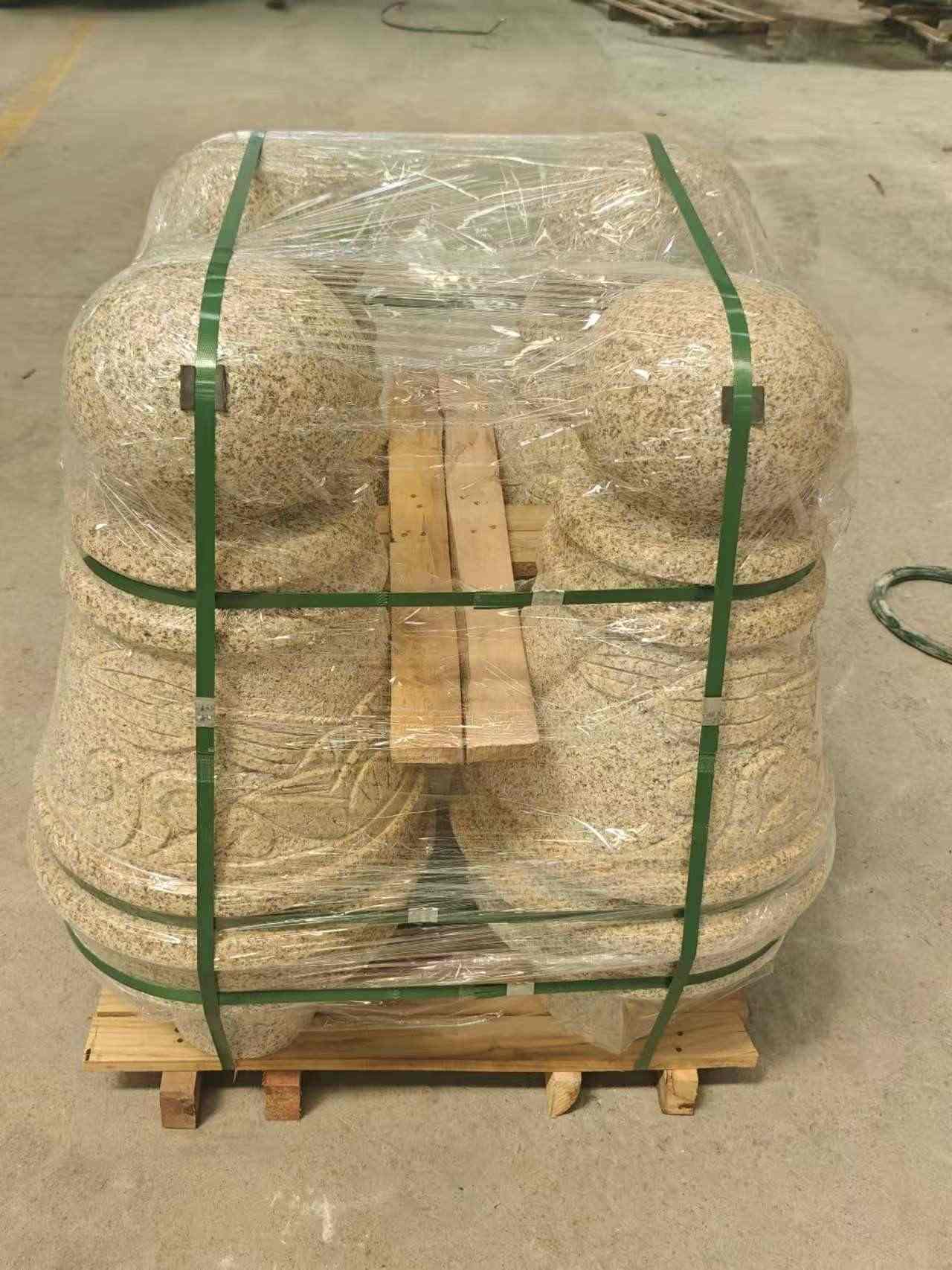 湖北 黄金麻异形定制雕花——棒棒糖挡车柱