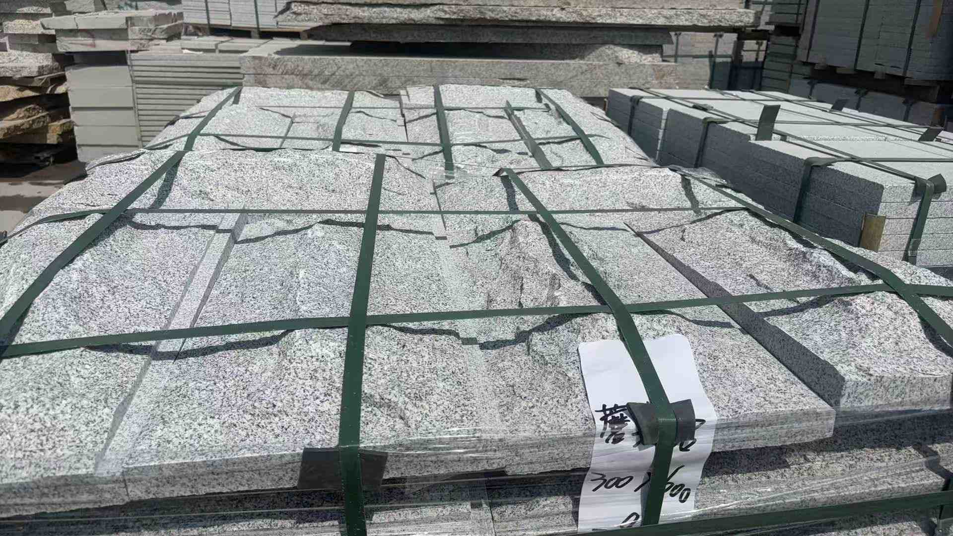 湖北 芝麻白蘑菇石成品