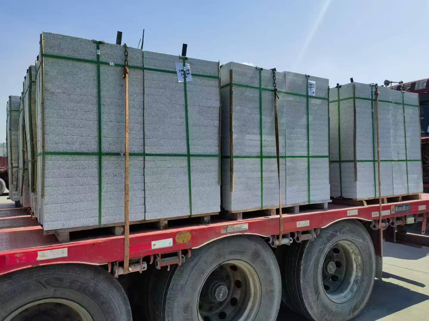 湖北芝麻白花岗岩出货日常地铺石