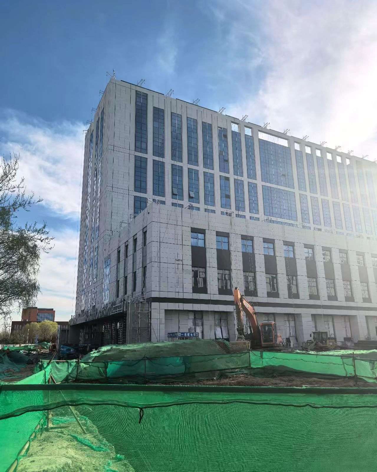 湖北 白麻花岗岩石材外墙干挂